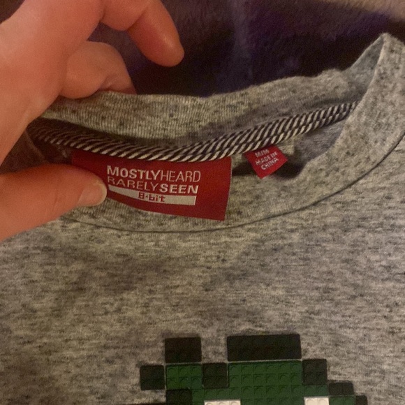 NWOT Mostly Heard Rarely Seen 8-Bit Pixelated Joker “Why So Serious?” T-Shirt​ - Picture 3 of 8